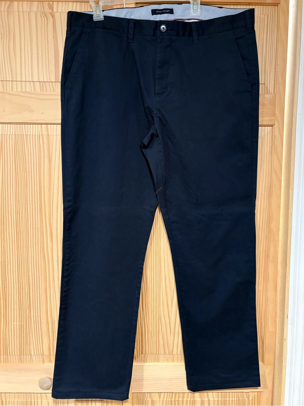 Tommy Hilfiger Men's Navy Blue Chino Pants
